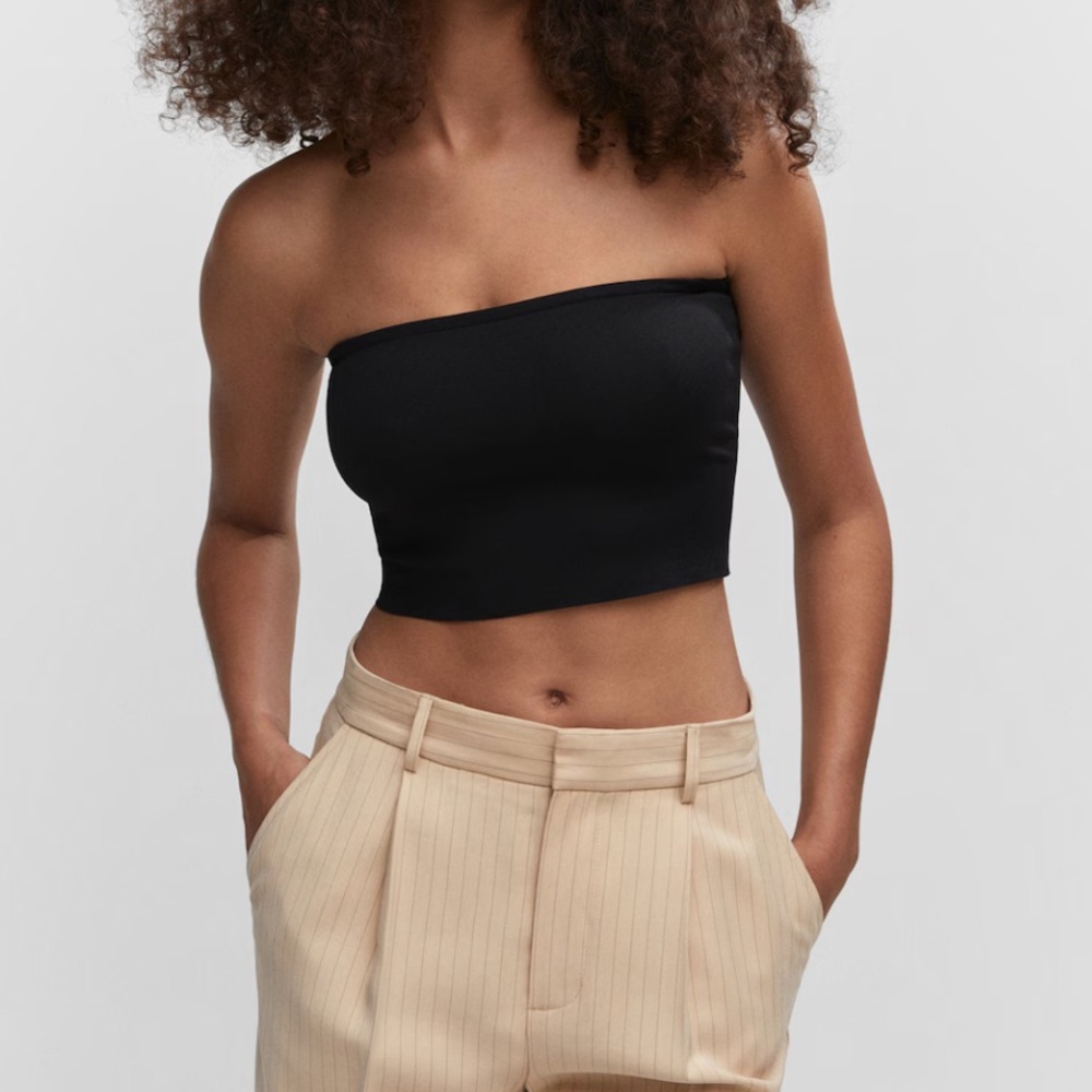 Mango seamless crop top
